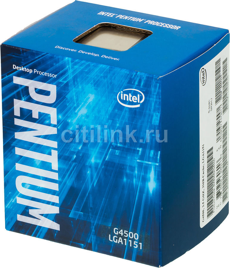 Intel Pentium Dual Core G4500 Lga 1151 Box