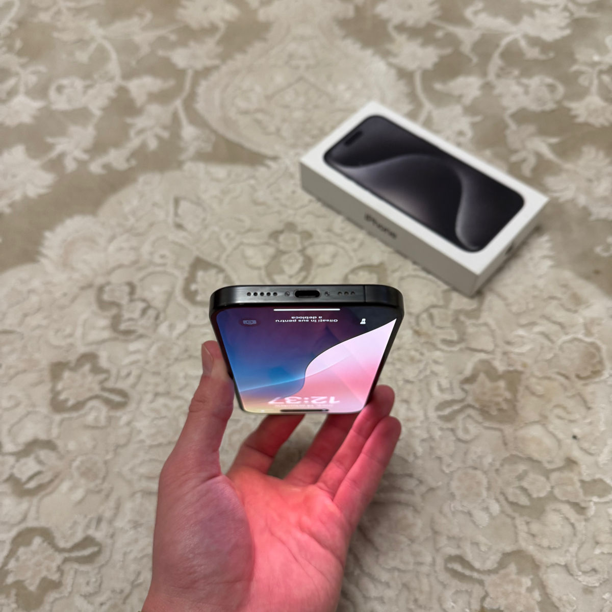 iPhone 15 Pro 128GB Black Titanium фото 5