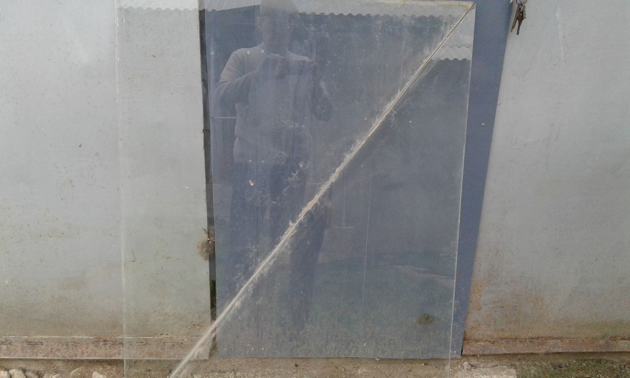 Sticla  triplex pentru sera. foto 3