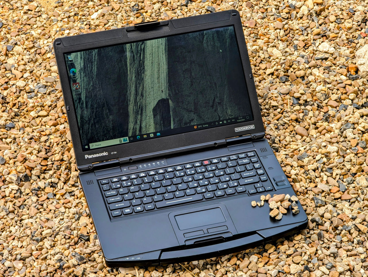 Ноутбук Panasonic Toughbook CF-54 IPS Touch (Core i5 6300u/16Gb Ram/256Gb SSD/4G Modem/14" HD) фото 0
