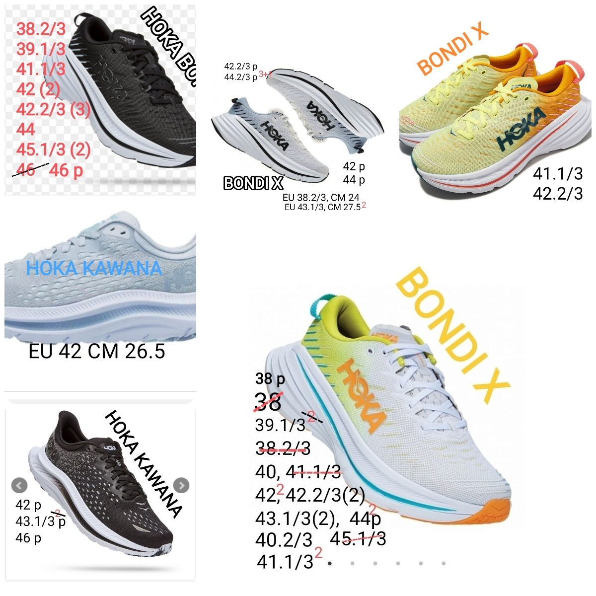 Самые быстрые! Hoka Carbon X2, X3, Rocket X, Mach 4, 5, Rincon 3, Elevon 2. Оригинал! foto 6