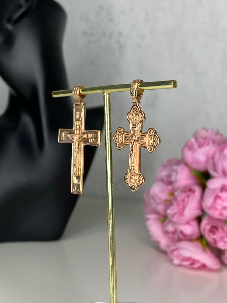 Cruciulițe din aur крест  foto 3