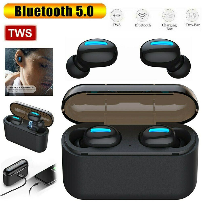 Беспроводные наушники HBQ-Q32 TWS Bluetooth V5.0 с зарядным кейсом и функцией Power Bank фото 5