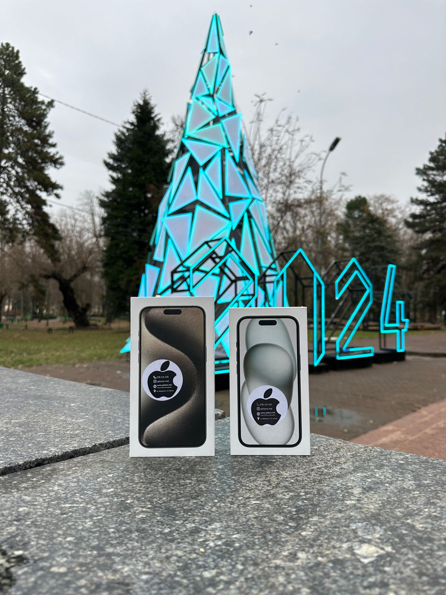 iPhone 15 Pro 128GB în stock toate culorile (128GB/256GB/512GB/1TB) Magazin Garanție 24Luni Chișinău foto 12