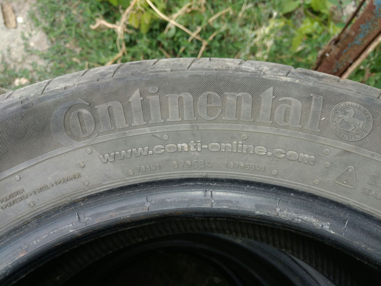Летняя резина, Continental, R15