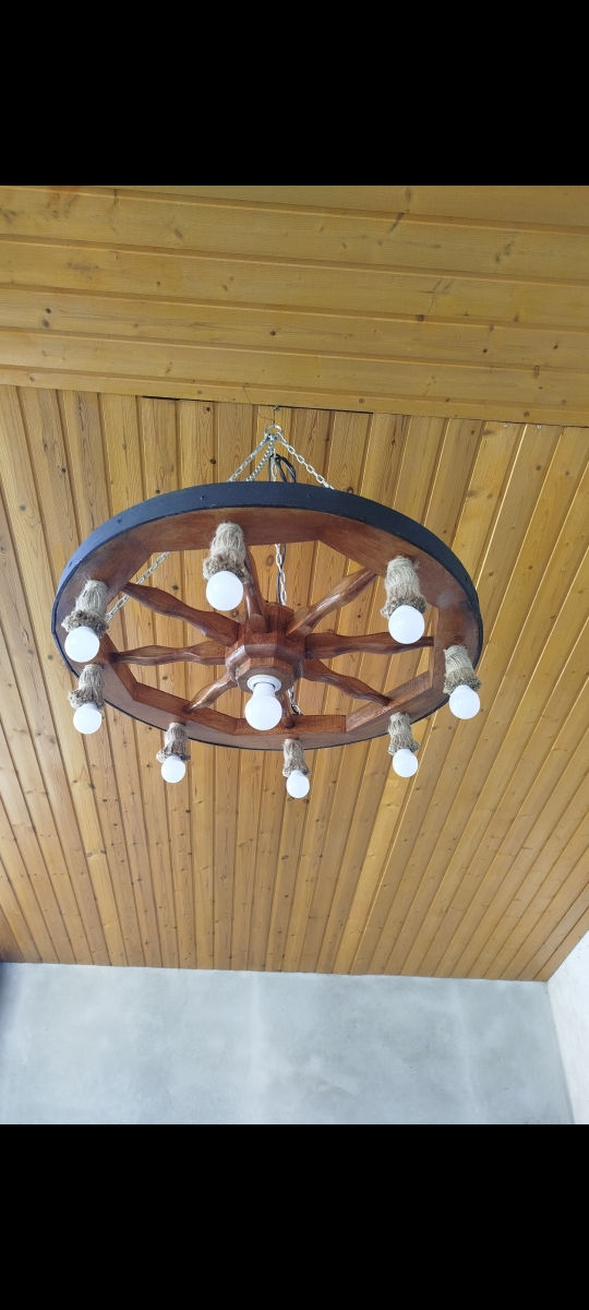 Lustre rustice foto 0