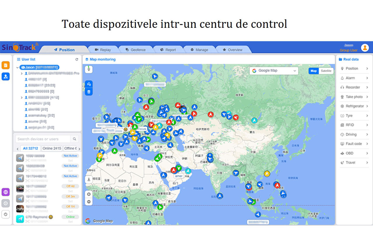 GPS Tracker OBD II (montare si setare) Трекер GPS foto 2