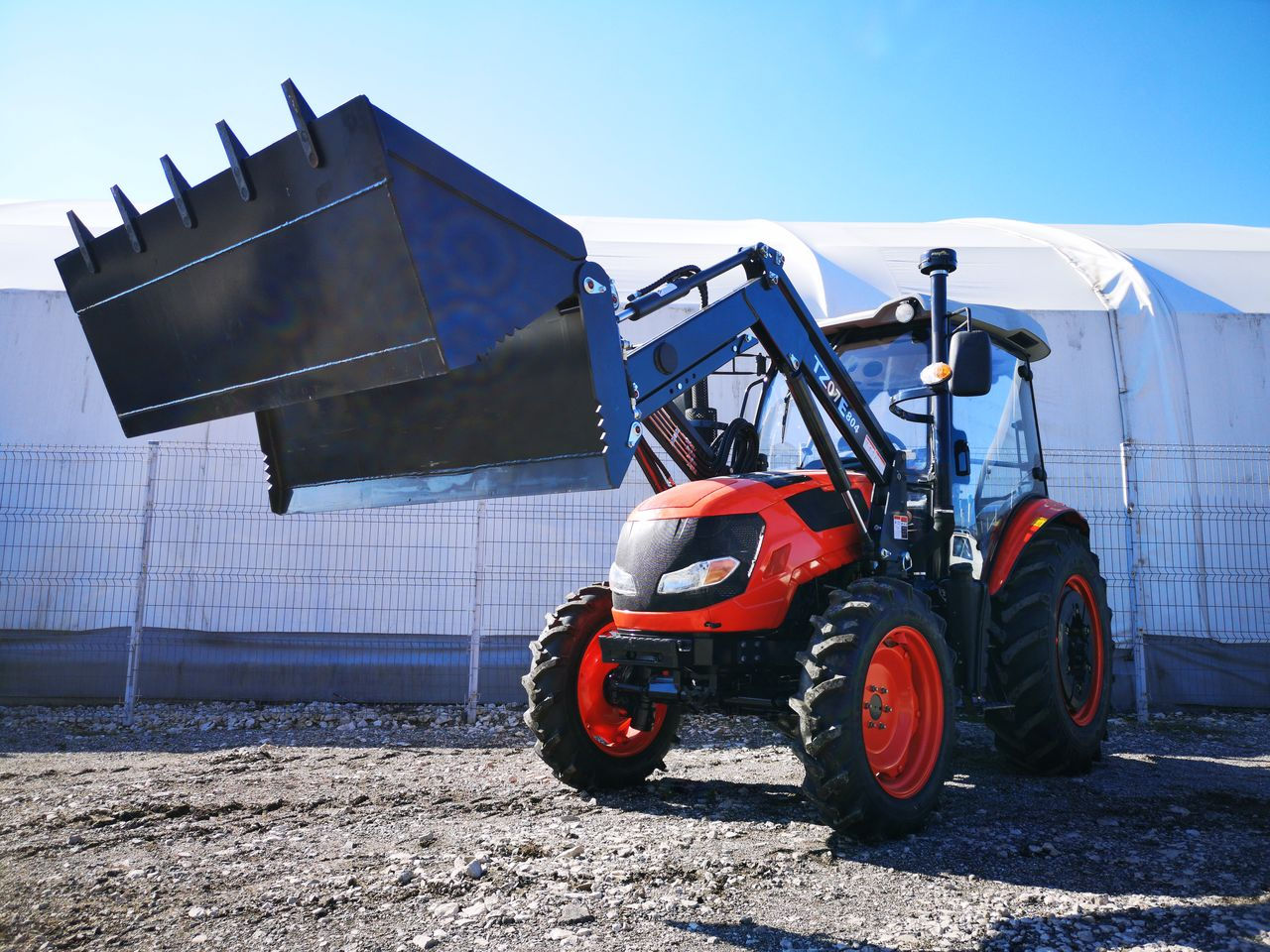 Tractor Agromax FL804C cu încărcător frontal (80 CP) foto 2