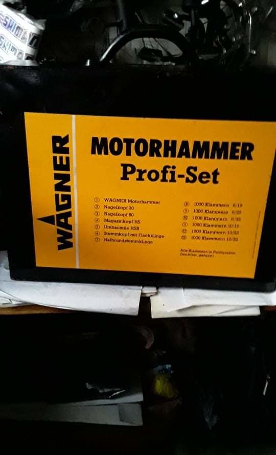 Степлер или гвоздезабивный пистолет Wagner MotorHammer 120 W