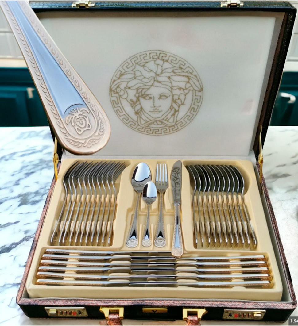 Set tacâmuri din inox 84 ps. mod 84-85 foto 0