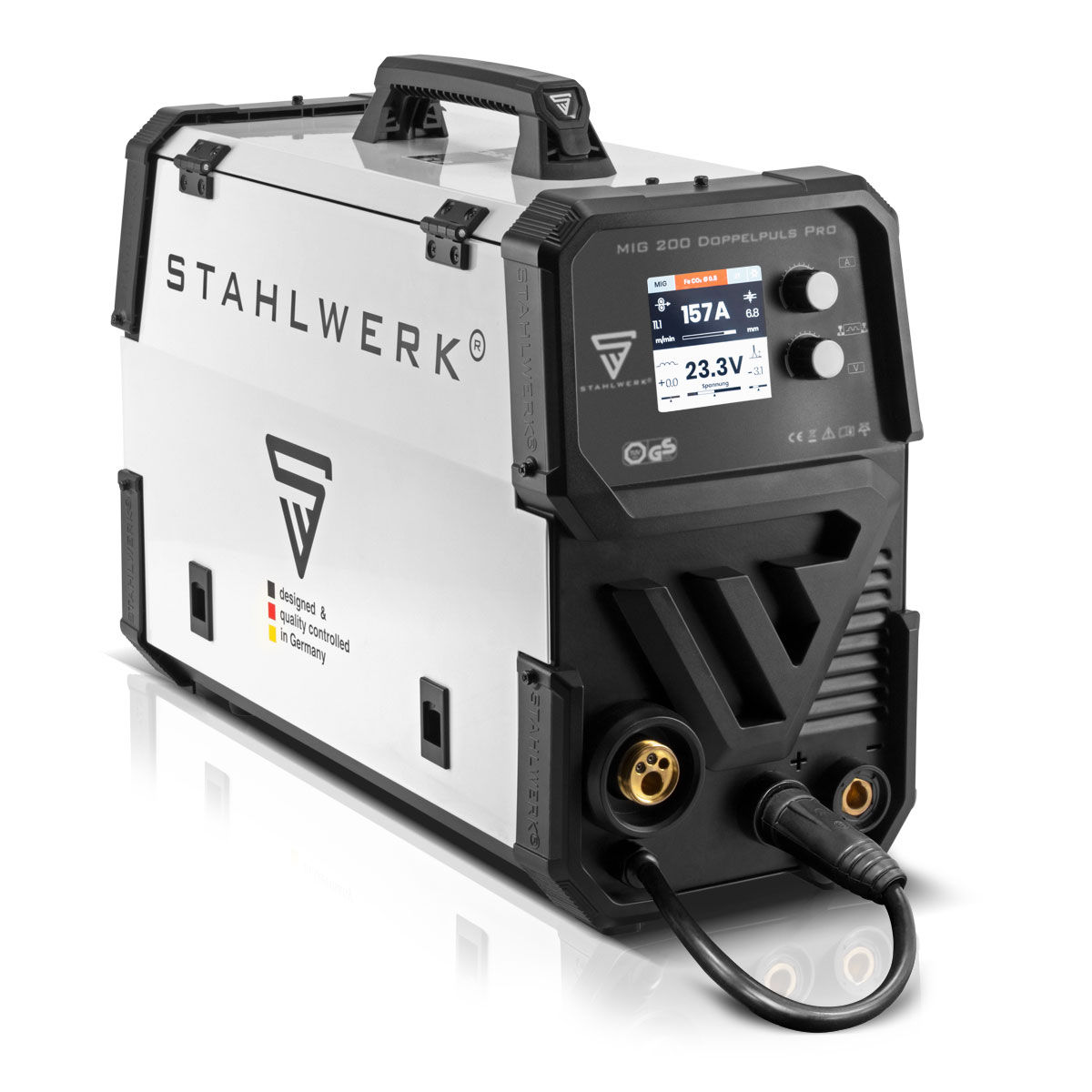 Полуавтомат Stahlwerk MIG MAG 200 Double Pulse Pro foto 1