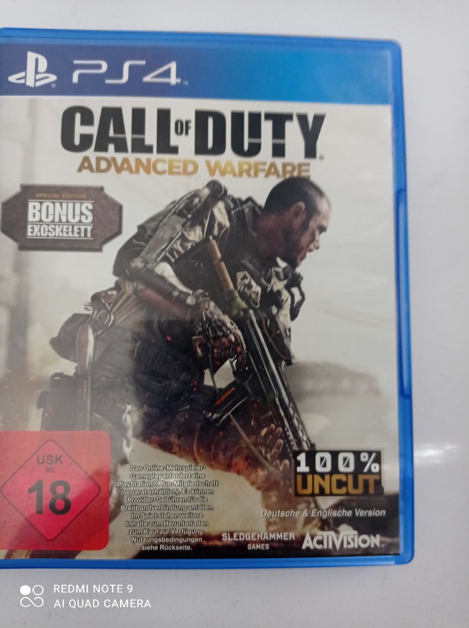 Игра на пс4 call of duty