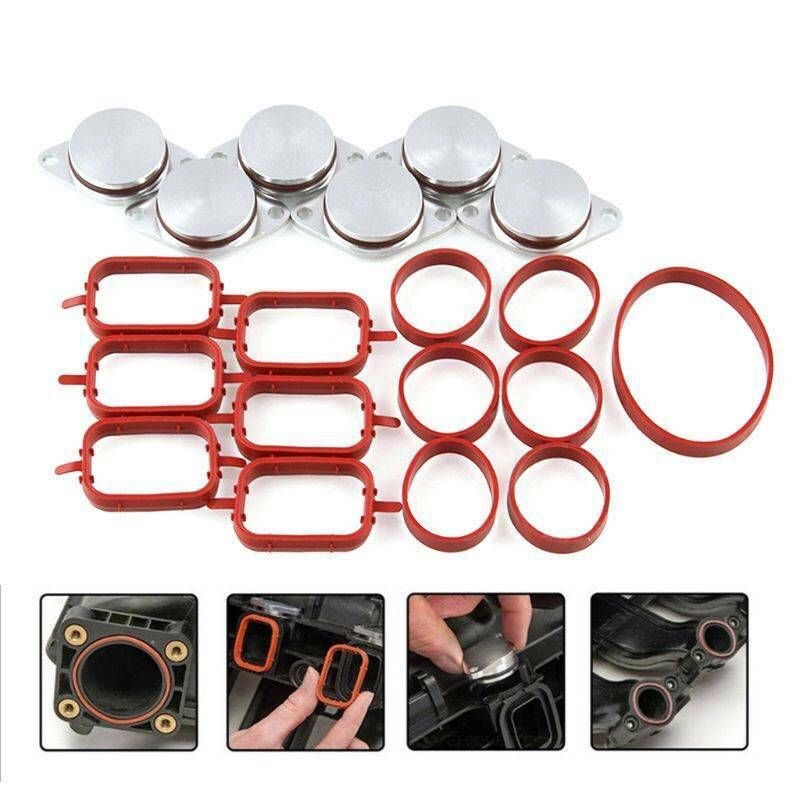 BMW заглушки вихревых заслонок E87 E46 E90 E91 E92 E93 E39 E60 E38 E65 ...