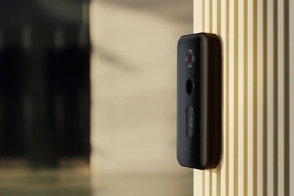 Wi-Fi Домофон Xiaomi Smart Doorbell 3 (дверной звонок с камерой (чёрный)) foto 3