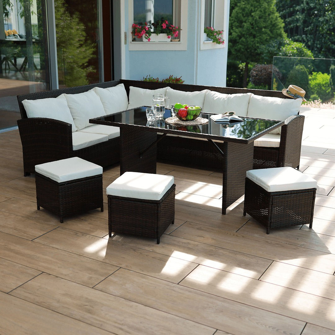 Set mobilier de grădină Tempo Kondela Stark (5în1) foto 0