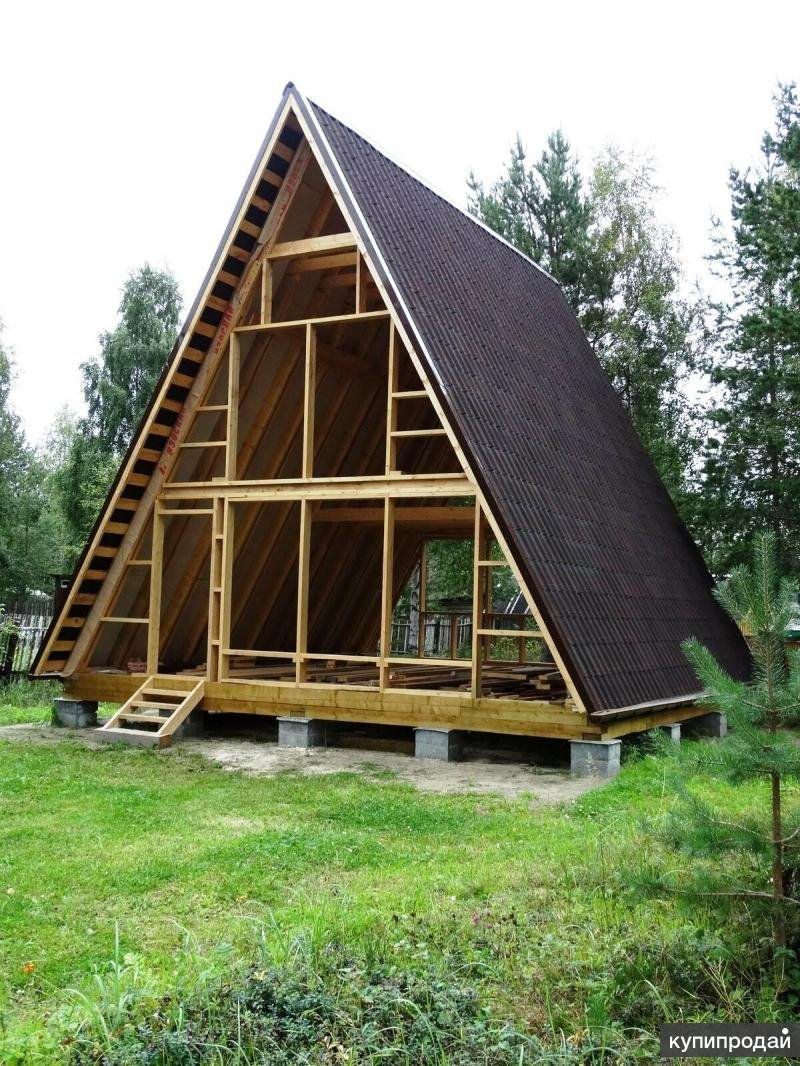 Строительство  туристических баз отдыха из  сип панелей a - frame foto 2