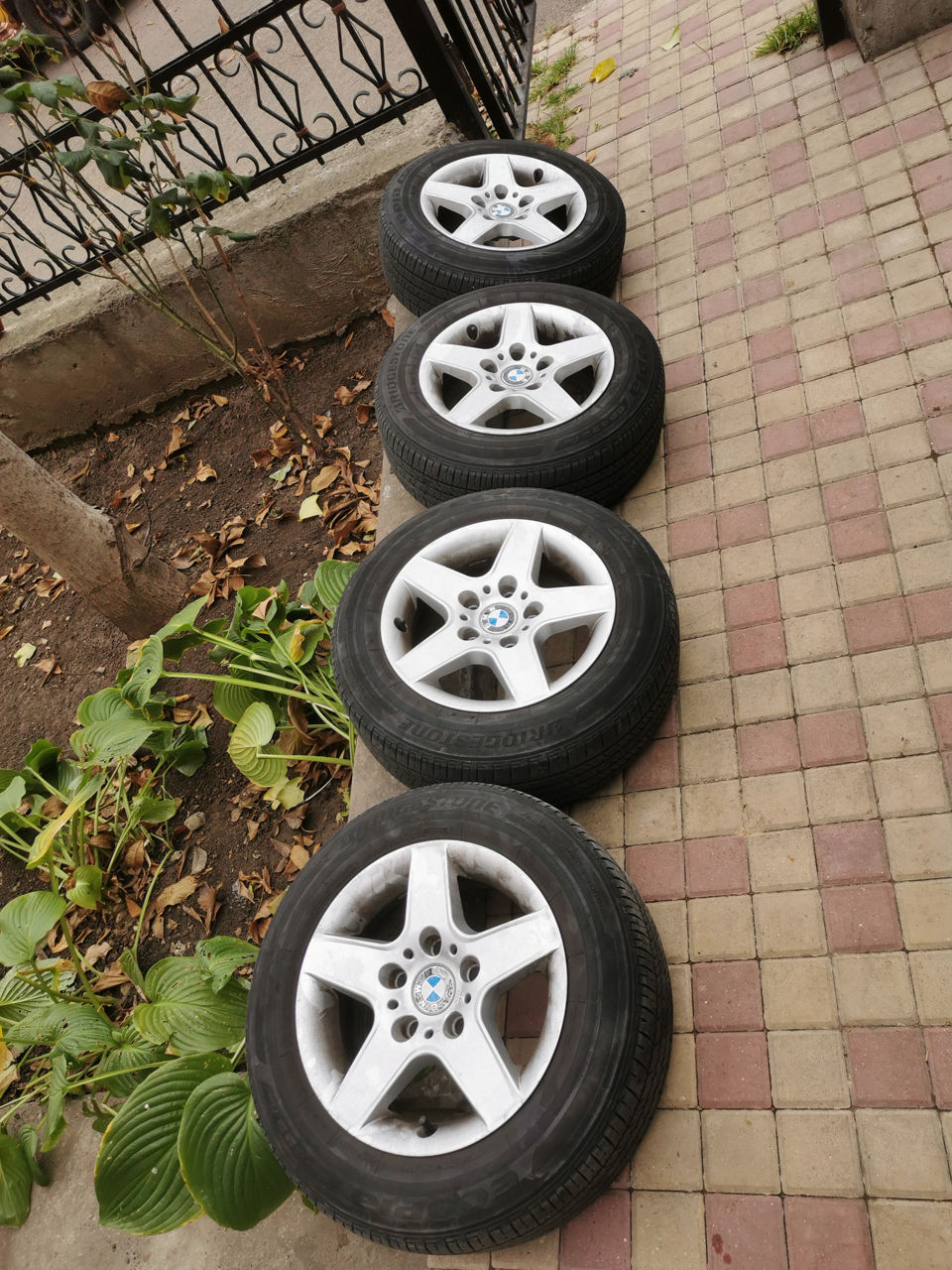 Диски BMW 5x120 r15+летний резина