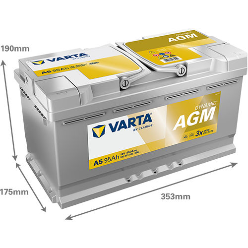 Acumulatoare varta 60ah, 70ah, 80ah, 95ah, 100ah - Start-Stop, AGM, EFB foto 8