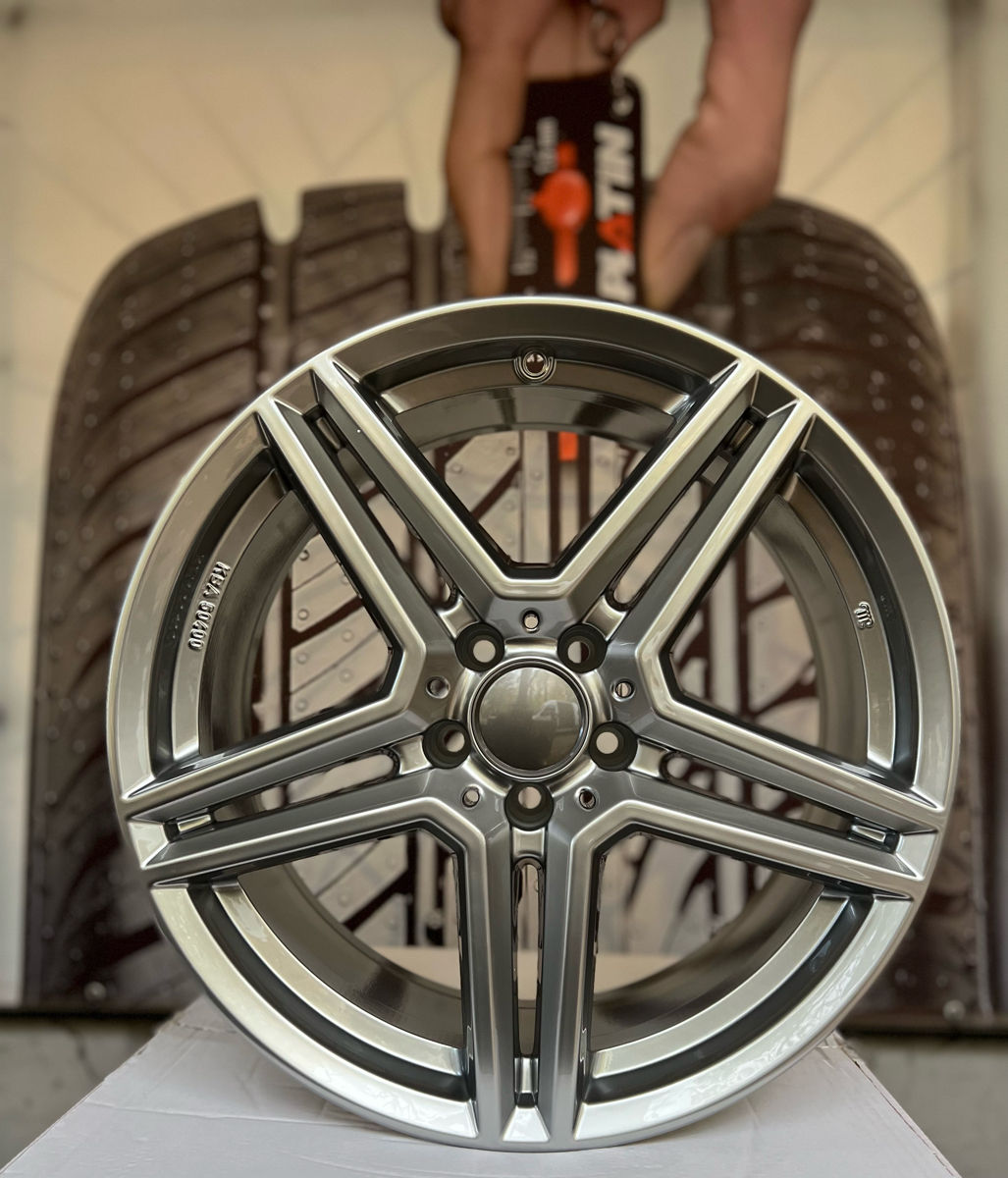 5x112 R19 Rial M10 Разноширокие диски на Mercedes