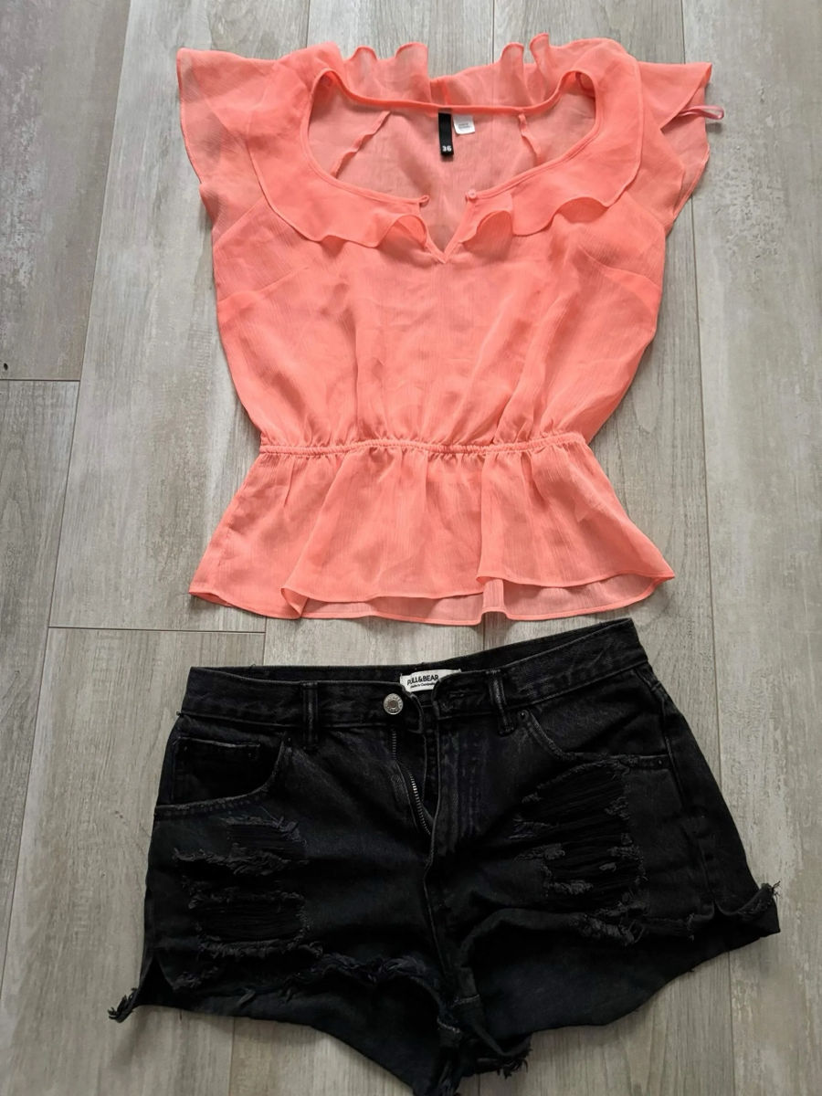 Шорты m,L pull and bear asos в хорошем состоянии  foto 3
