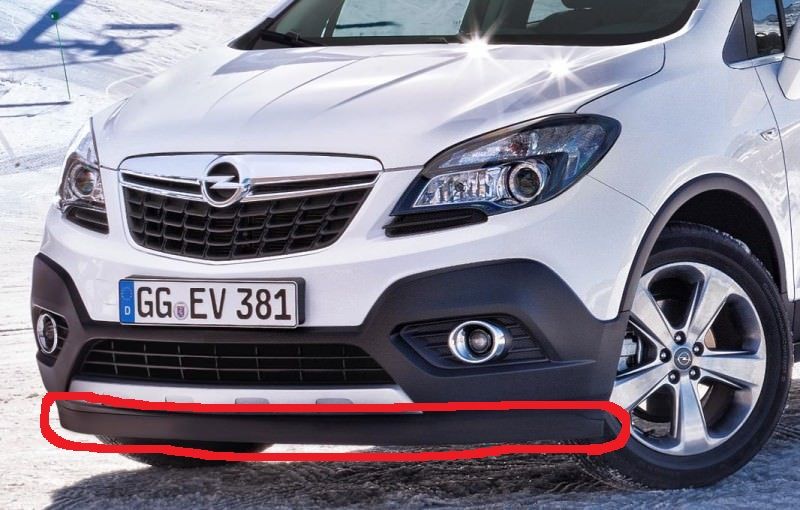 Бампер opel mokka