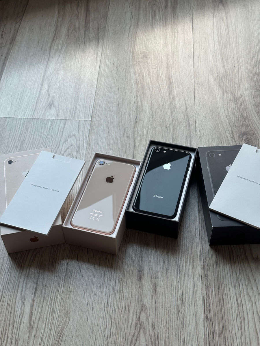 iPhone 8, 256/64, Space Gray/Gold foto 3