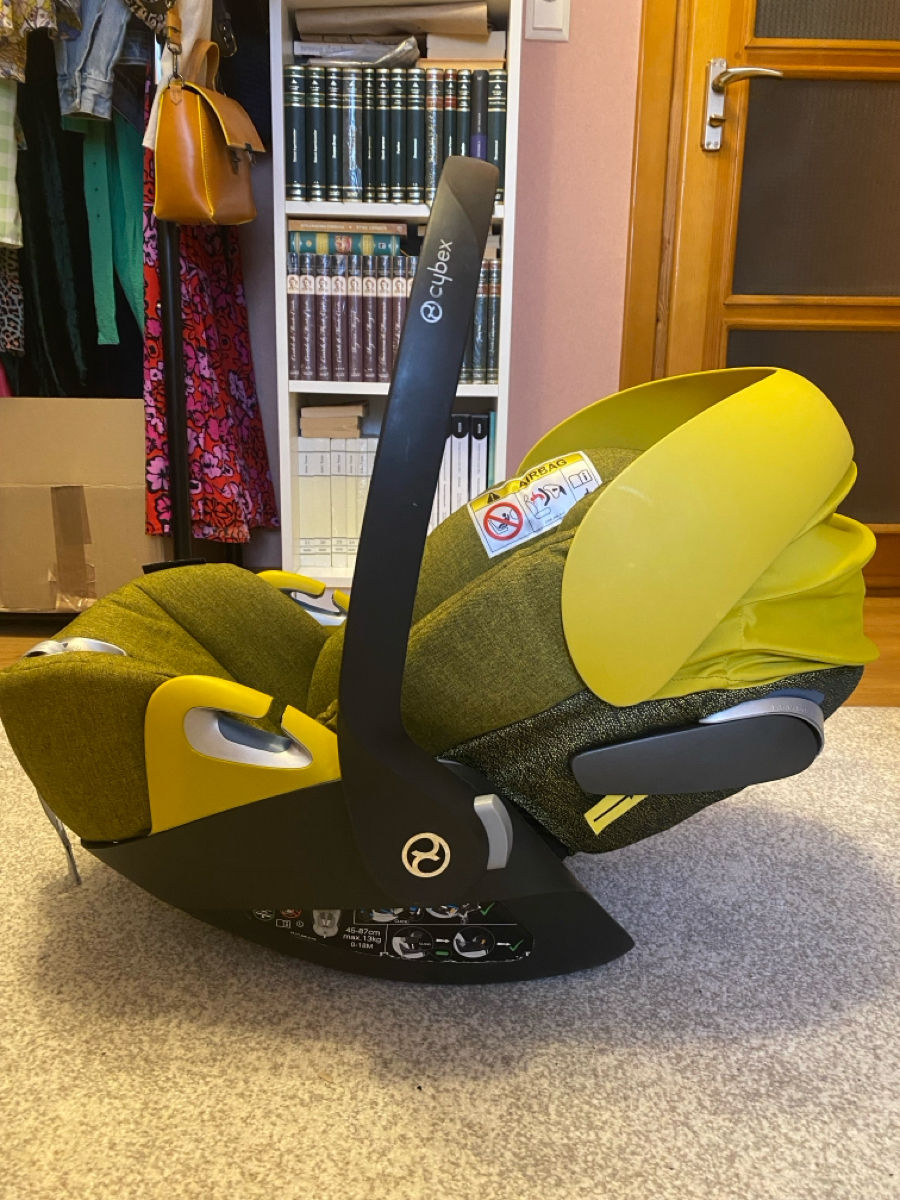 Cybex Cloud Z i-size Plus Mustard Yellow foto 2