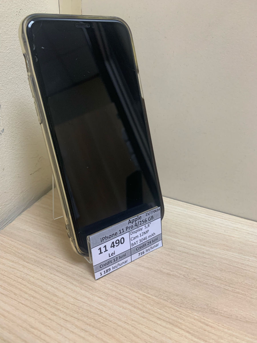 iPhone11 Pro 4/256 GB 11490 lei