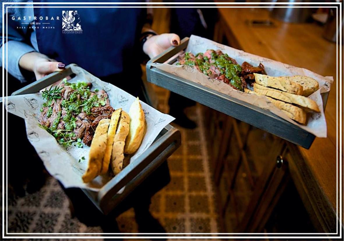 Подарочный сертификат на ужин в столичном ресторане «Gastrobar»