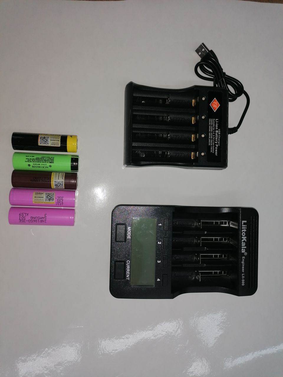Аккумуляторы 18650 для раций. Acumulatoare 18650 noi pentru statie ...