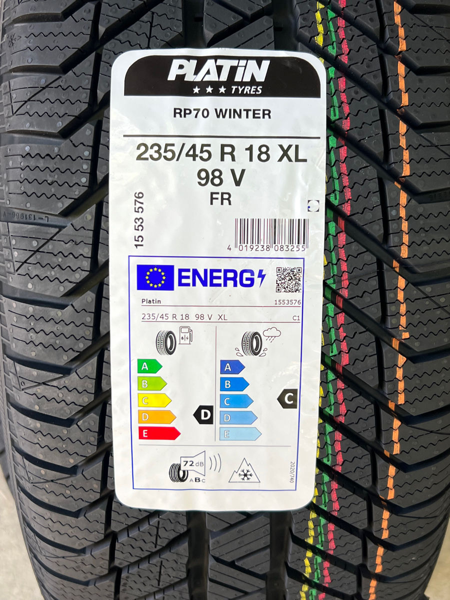 235/45 R18 Platin Rp70/ Доставка, livrare toata Moldova foto 1