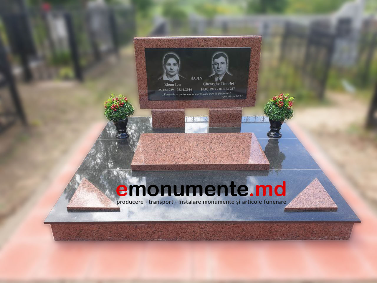 Monumente din granit - Cele mai mici prețuri din Moldova foto 7