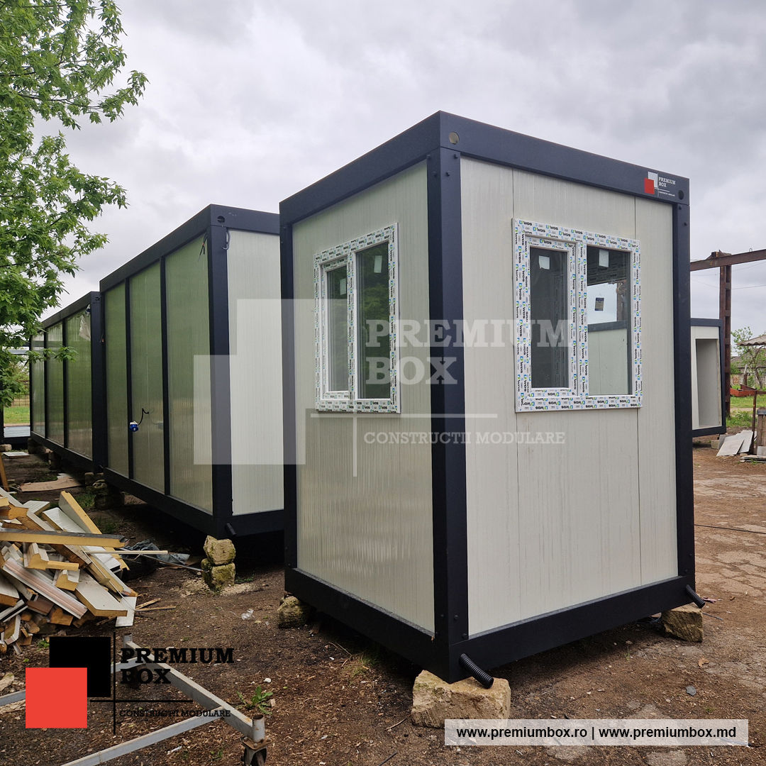 Cabină de pază modulară prefabricată фото 2