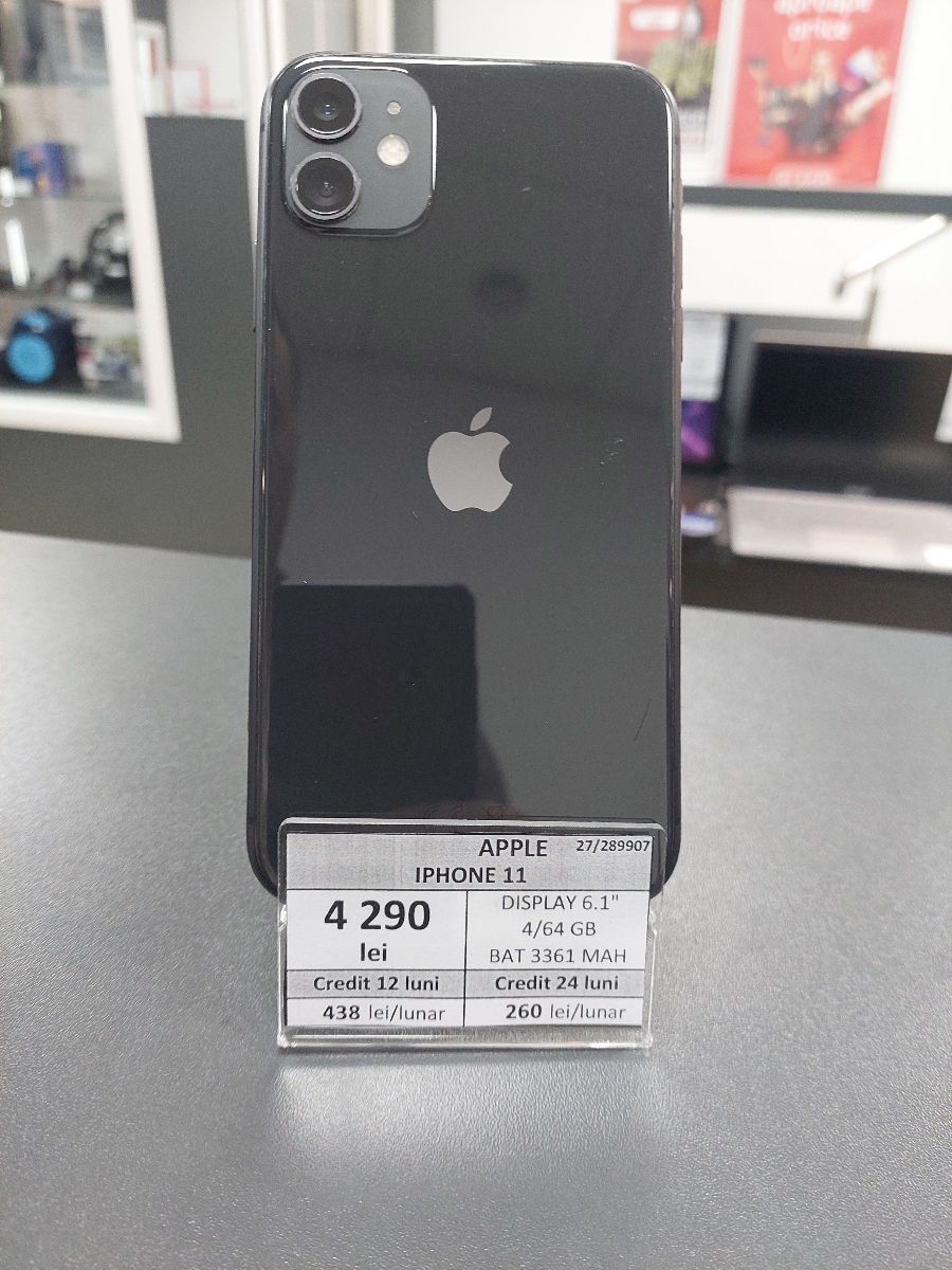 Iphone 11 64Gb / 4290 Lei foto 0