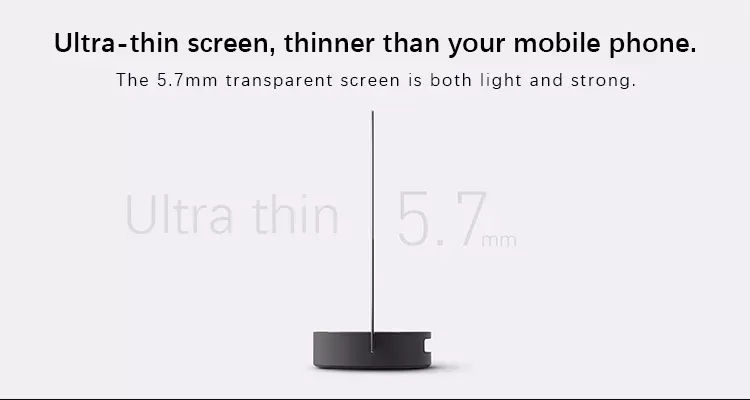 Xiaomi transparent прозрачный экран tv 55 inches oled 5.7mm ultra-thin bluetooth 5.0 dolby smart tv фото 11