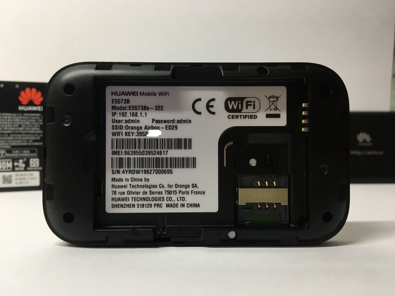 Huawei e5573b airbox Clearance