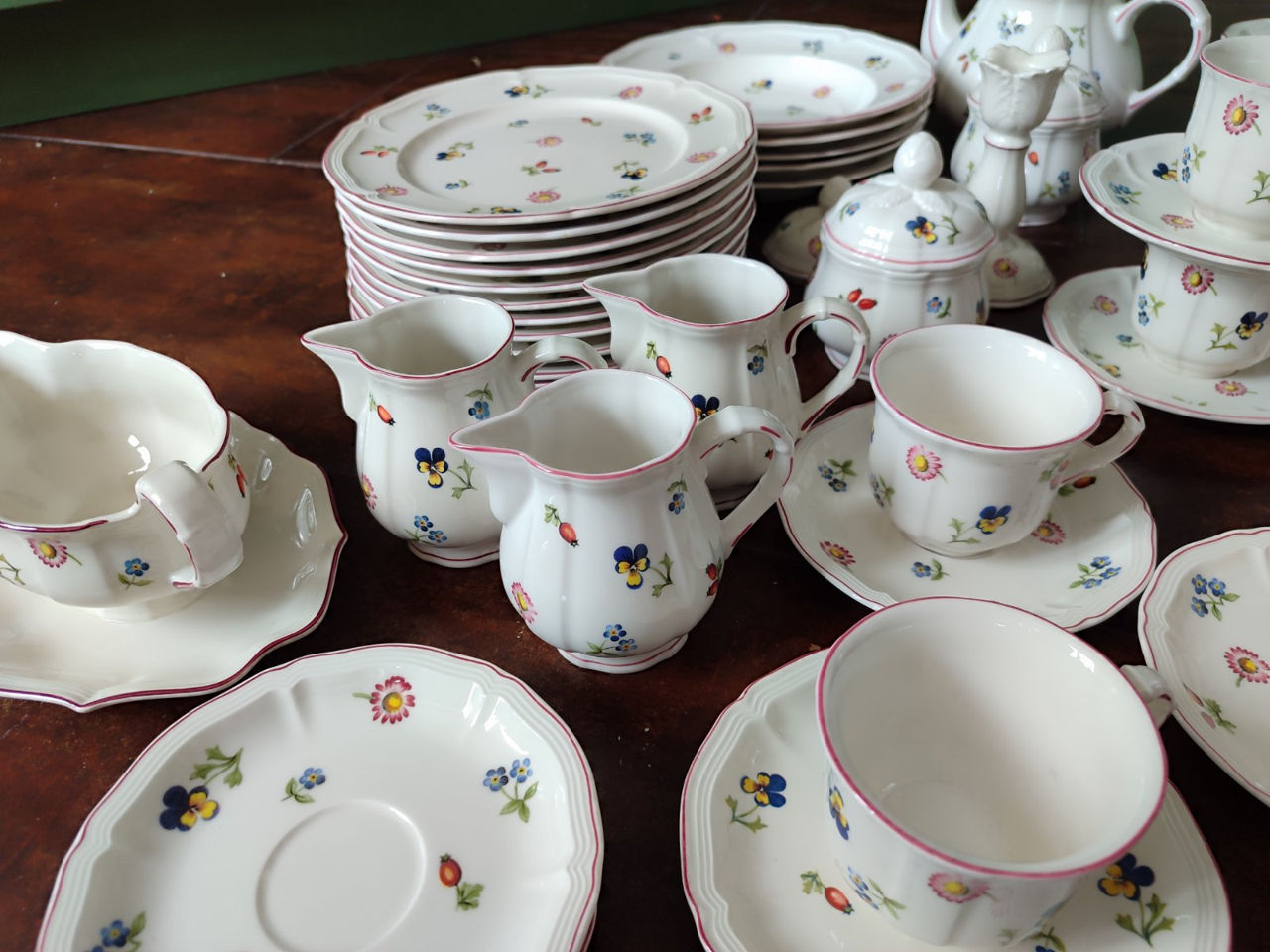 Villeroy & Boch Petite Fleur Tazza Colazione Con Piatto 2 Pezzi | Porcellana Premium Multicolore, Regalo Classico - 2