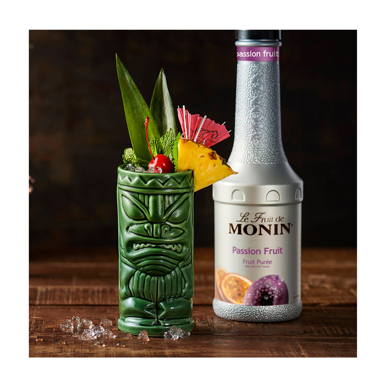 Piure Fructul Pasiunii Monin Passion Fruit 1000 Ml Livrare Moldova foto 0