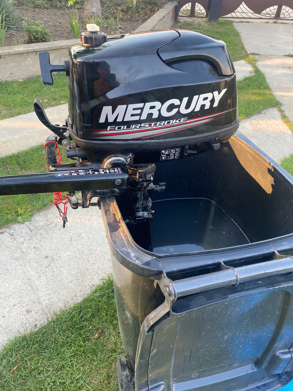 Motor pentru barcă Mercury 6 CP фото 0