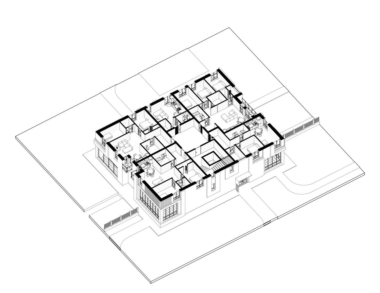 Bloc Locativ / stil modern / S+P+5E/ arhitect  / proiectare / renovări /3D/construcție/reconstrucție foto 5