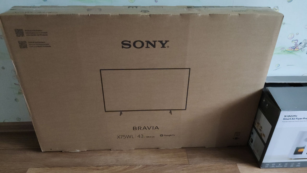 43" SONY Bravia Smart TV 43X75WL, Ultra HD 4K, новый в упаковке
