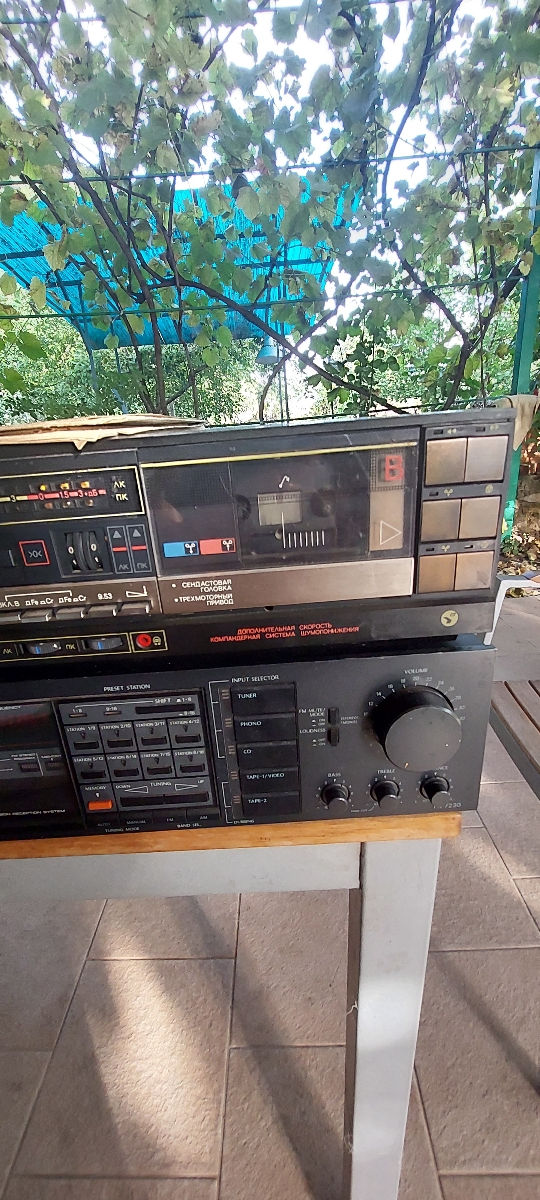 Дека вега МП - 122 С ,и ресивер  ...onkyo.. foto 3