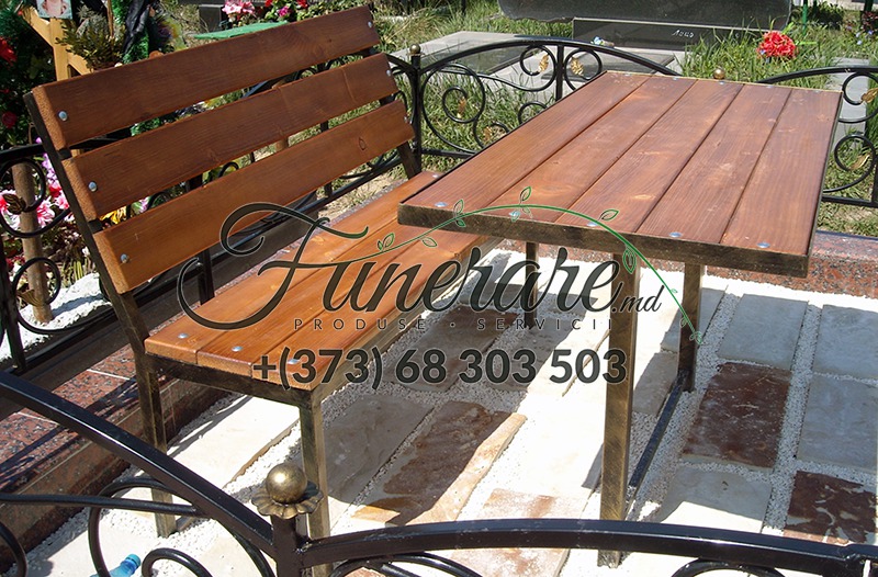 Mese si scaune din metal, metal combinat cu lemn de la producator. foto 2