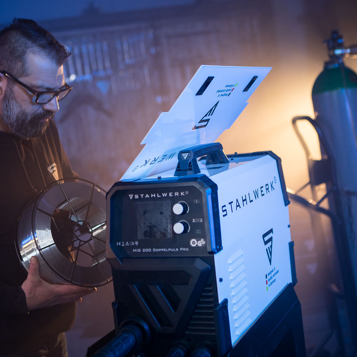 Полуавтомат Stahlwerk MIG MAG 200 Double Pulse Pro foto 9
