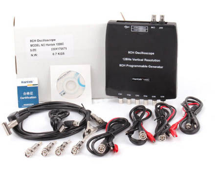 Осциллографы цифровые. Digital oscilloscop 2-4-6-8 Channels, 25- 50- 70-100-200MHz. foto 6