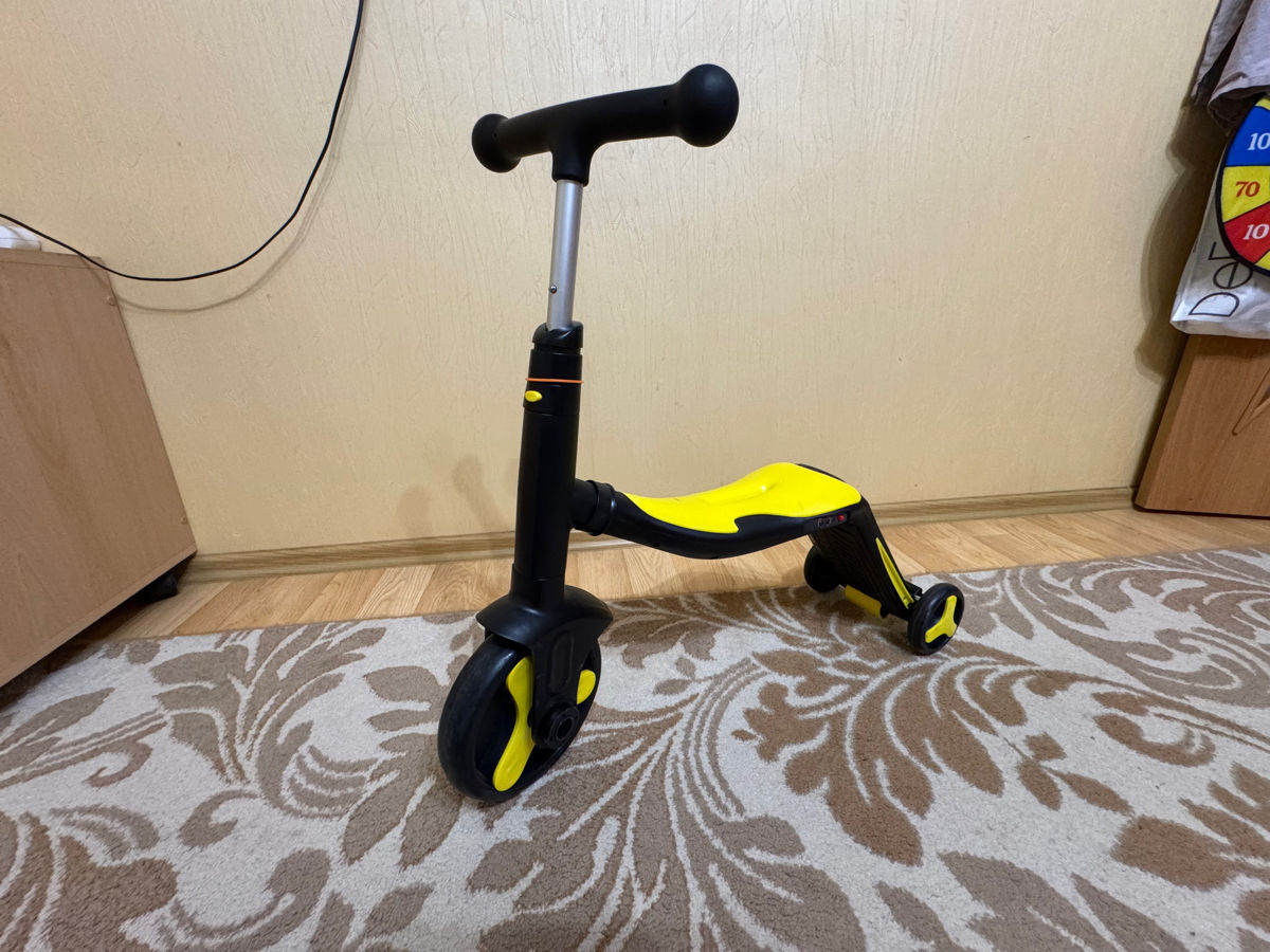 Детский трехколесный самокат 3в1 Best Scooter фото 5