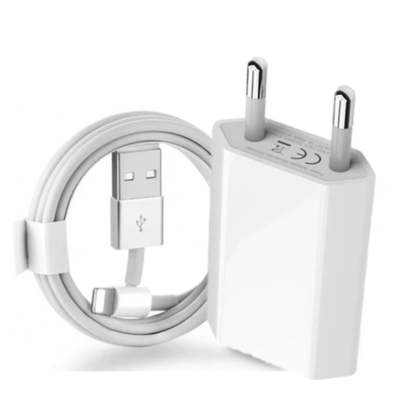 Зарядное устройство для iPhone EU штекер USB