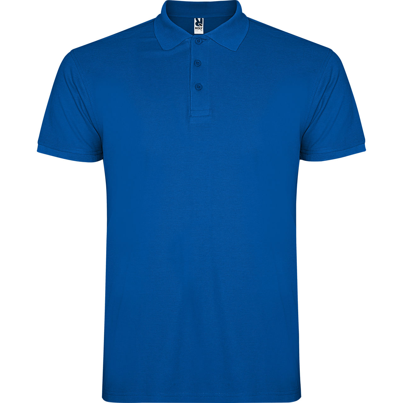 Tricou polo cu mânecă scurtă STAR - Albastru / Рубашка-поло c коротким рукавом STAR - Синяя фото 1