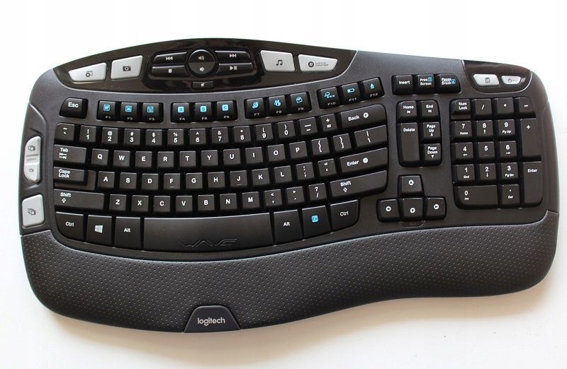 Беспроводная клавиатура Logitech K350 Wireless Wave Keyboard