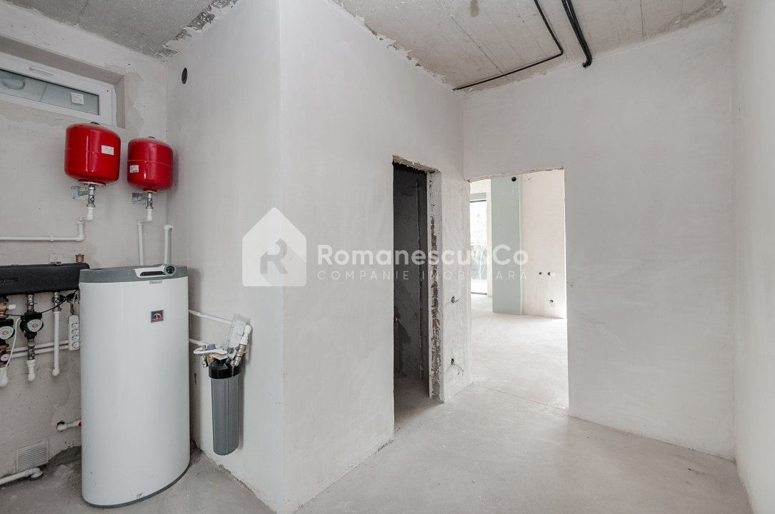 Casă în stil Hi-tech, 2 nivele, variantă albă, 190 mp + 5 ari, Tohatin.  foto 18